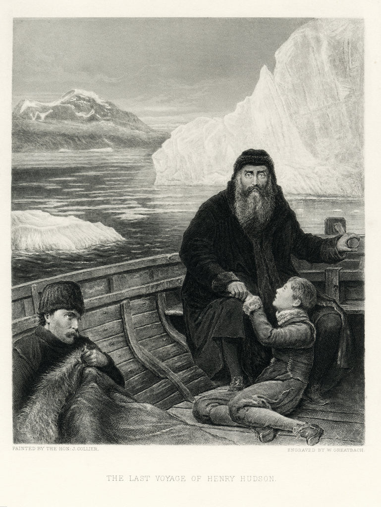 Detail of The Last Voyage of Henry Hudson by William Greatbach