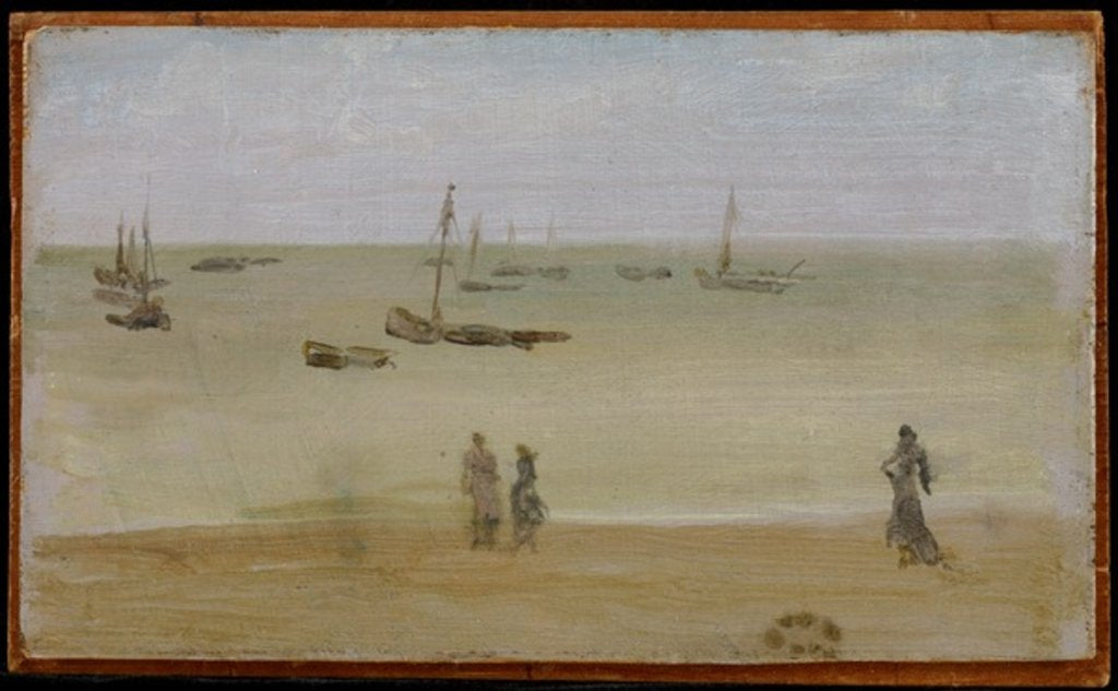 Detail of The Seashore, 1883-85 by James Abbott McNeill Whistler