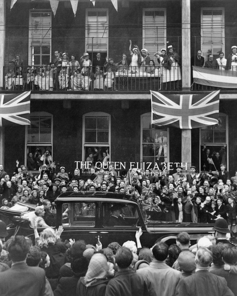 Detail of Coronation of Queen Elizabeth II by Anonymous
