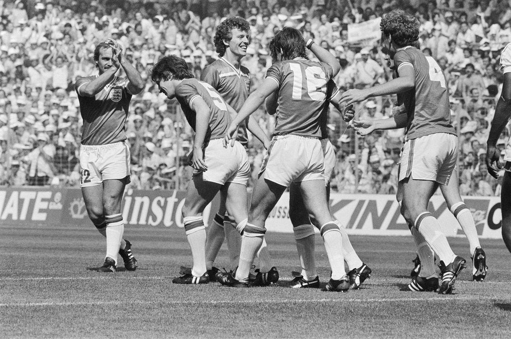 Detail of 1982 World Cup Finals by Allan Olley