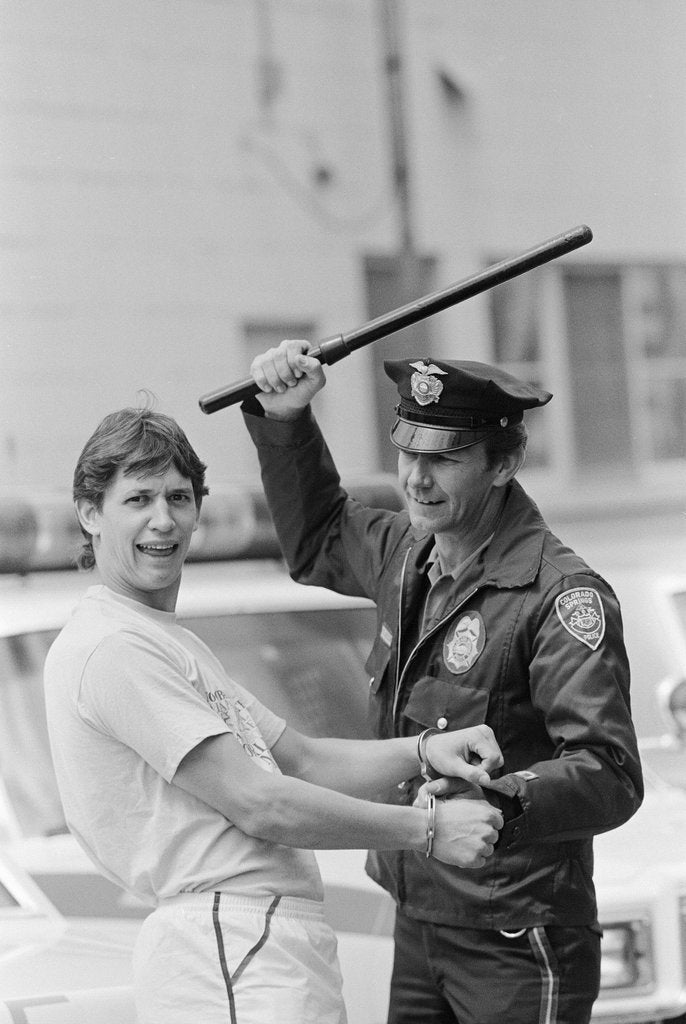 Detail of England footballer Gary Lineker, 1986 World Cup Finals in Mexico by Monte Fresco