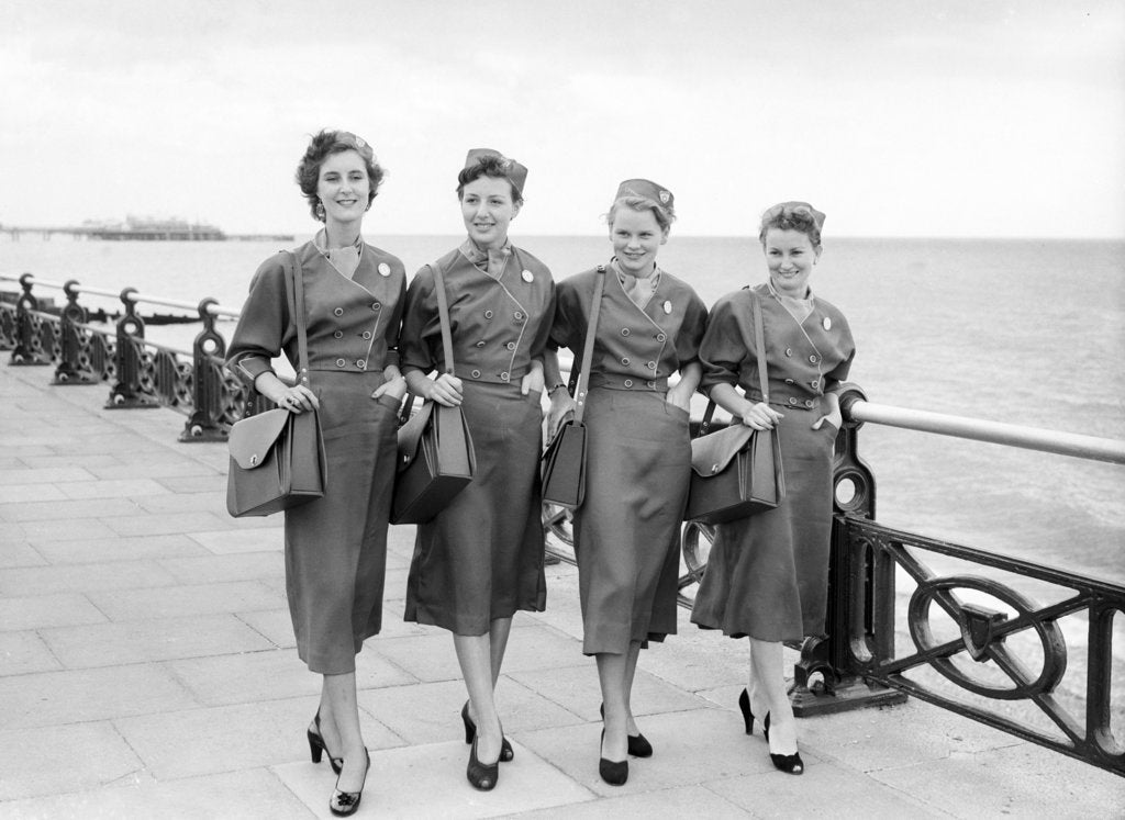 Detail of Carol Bednar, Diana Segal, Judy Dunlop and Dian Miller the Bighton Promettes by Staff