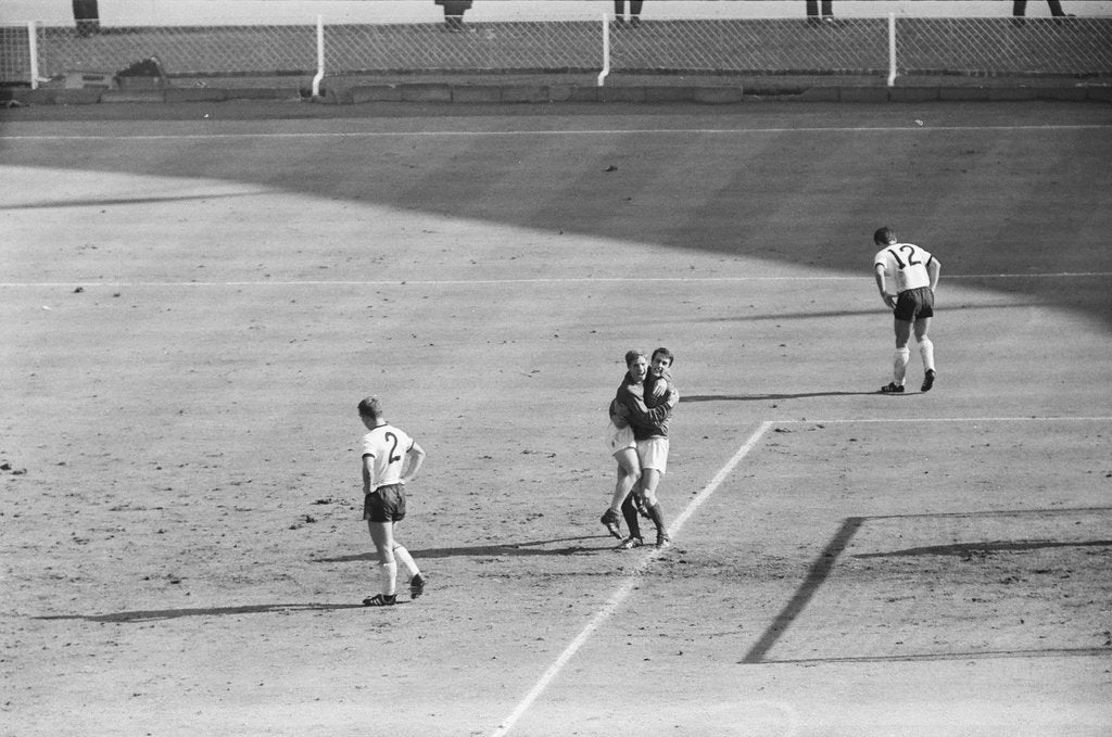 Detail of England v West Germany World Cup Final by Daily Mirror