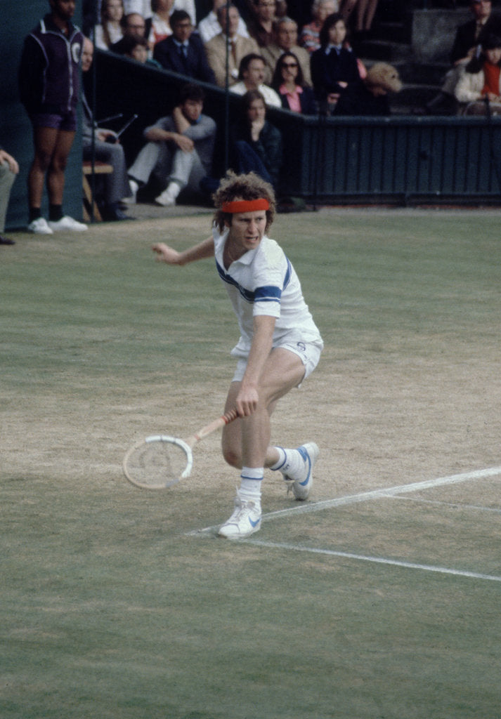 Detail of Wimbledon Final 1981, John McEnroe v Bjorn Borg by Cottrell