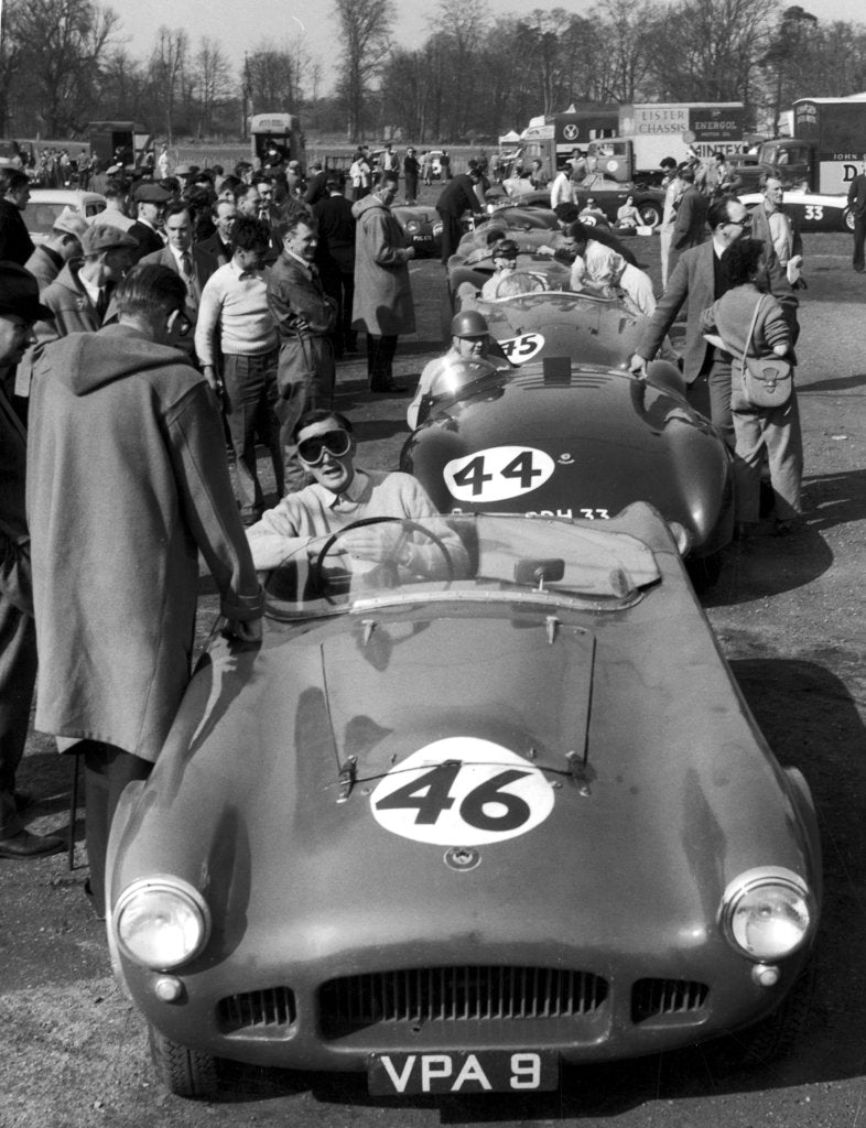 Detail of Motor racing at Oulton Park by Anonymous