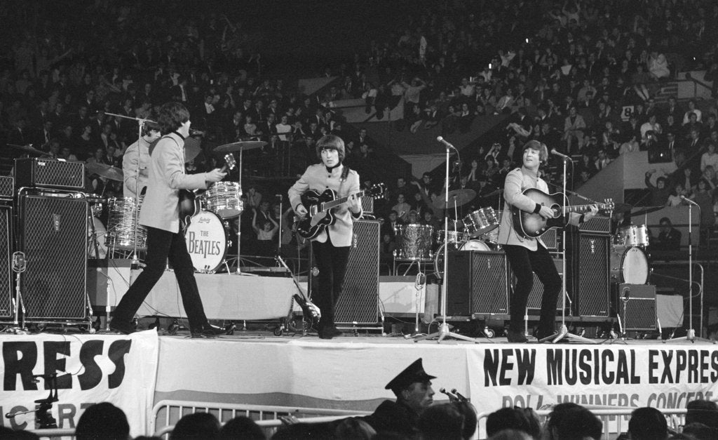 Detail of New Musical Express pop concert at Empire Pool Wembley by Anonymous