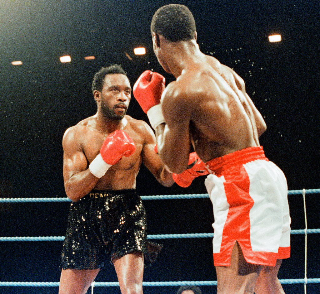 Detail of Chris Eubank v Nigel Benn by Anonymous