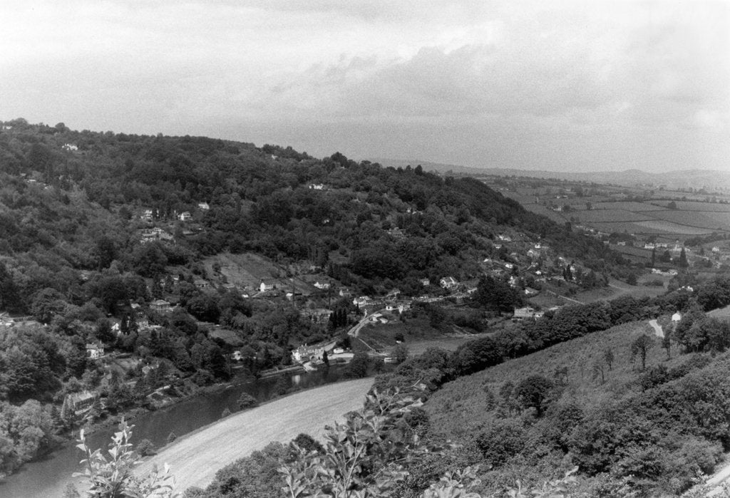 Detail of Country views of Herfordshire around Bredwardine, Symonds Yat and the River Wye by Anonymous