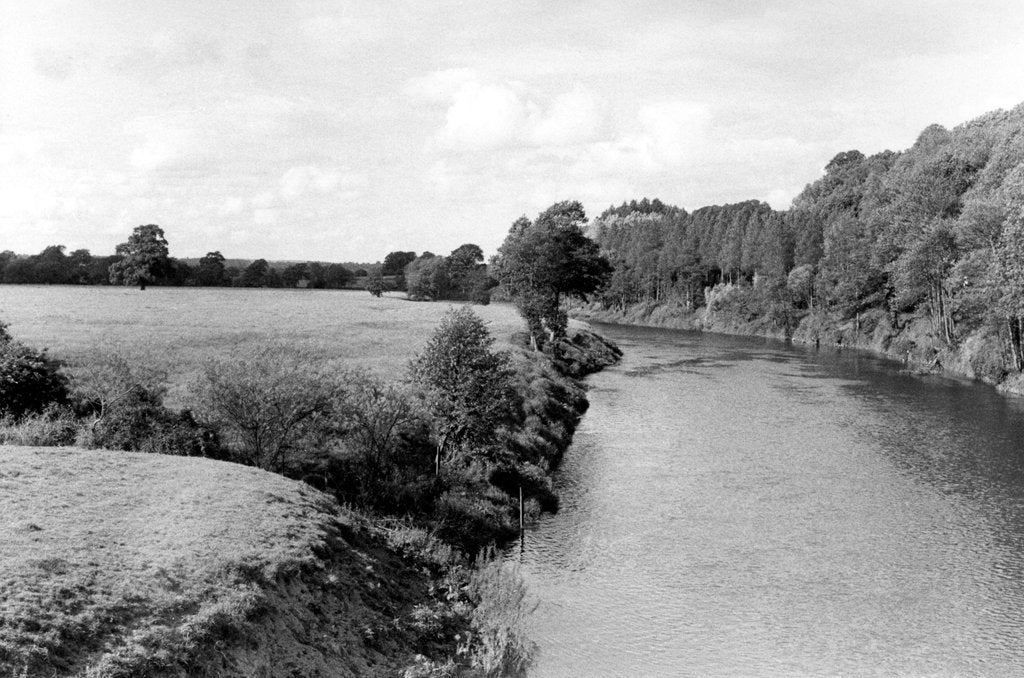 Detail of Country views of Herfordshire around Bredwardine, Symonds Yat and the River Wye by Anonymous