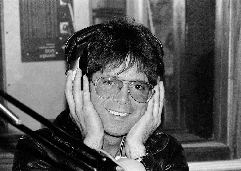 Detail of Cliff Richard at Capital Radio by Staff