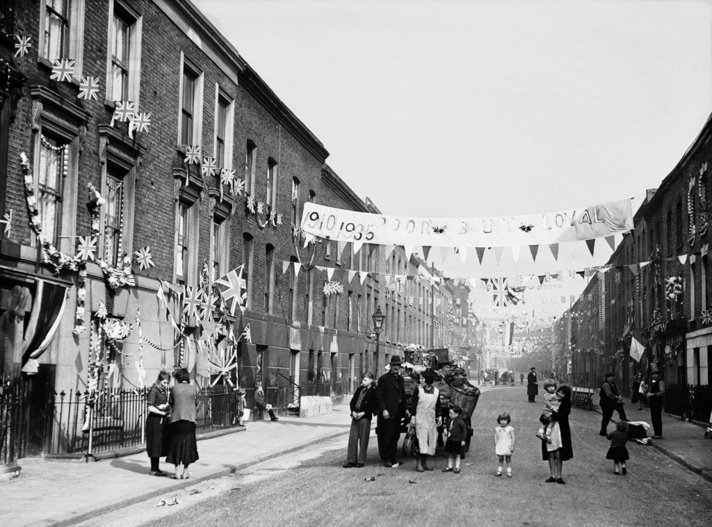 Detail of Residents of Campbell Street in Finsbury Park by Staff