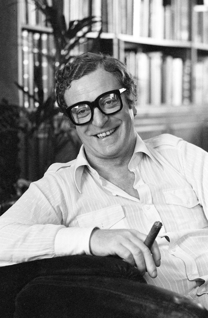 Detail of Michael Caine by Allan Olley