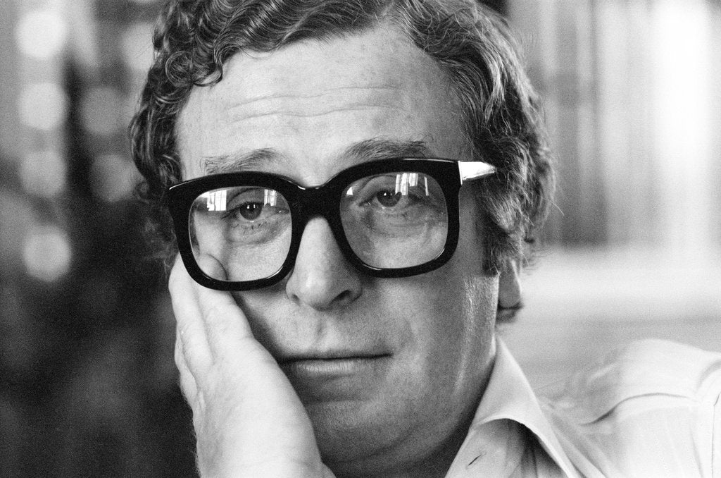 Detail of Michael Caine by Allan Olley