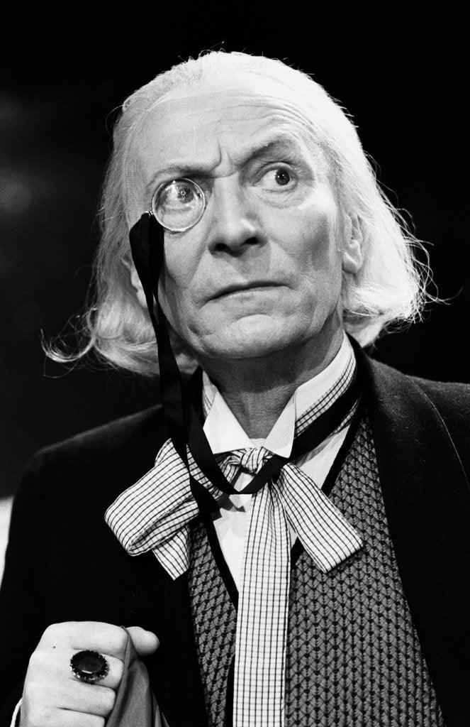 Detail of William Hartnell - the first Doctor by Sunday Mirror
