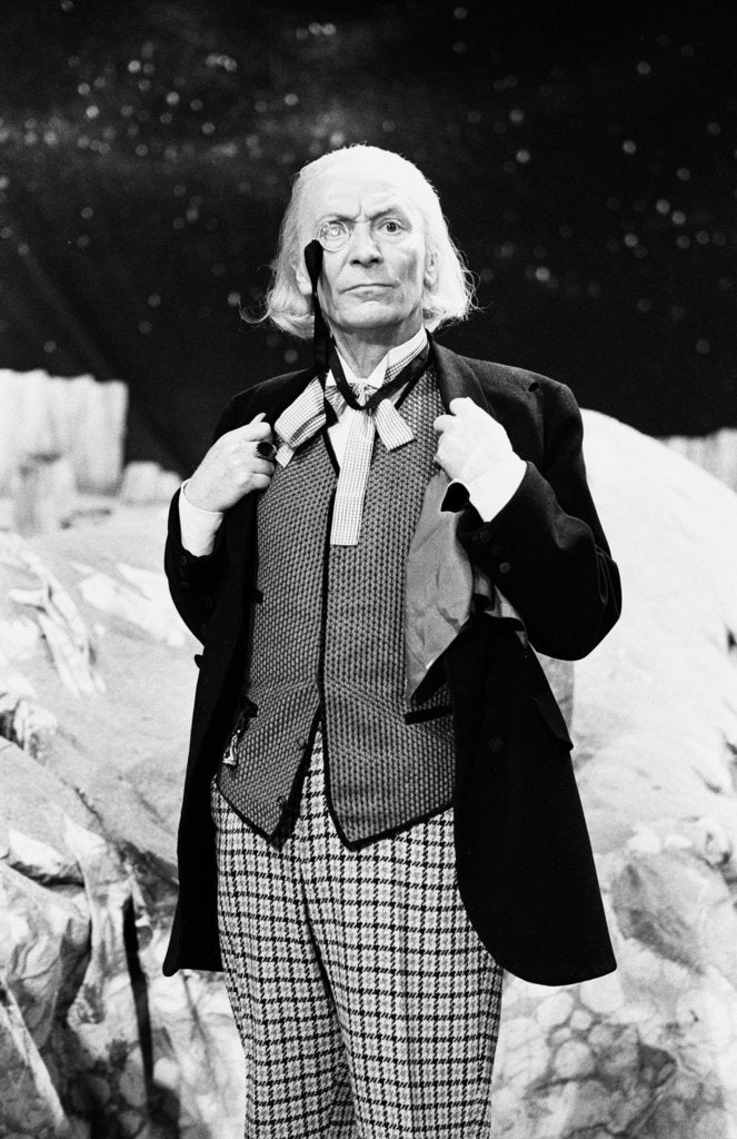 Detail of William Hartnell - the first Doctor by Sunday Mirror
