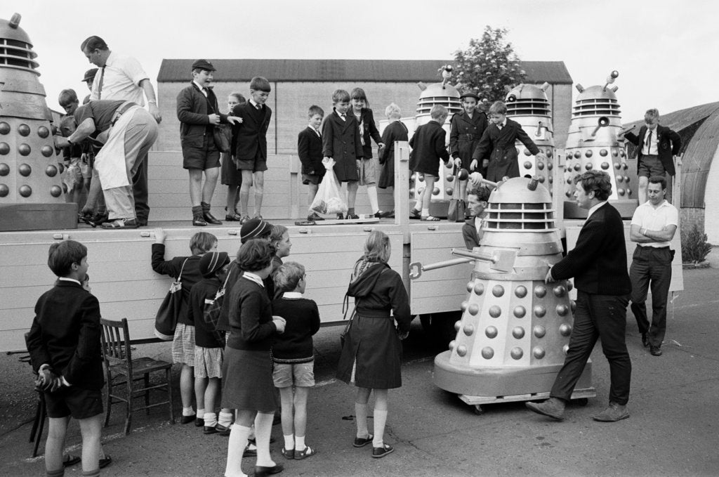 Detail of Lorry load of Daleks by Water