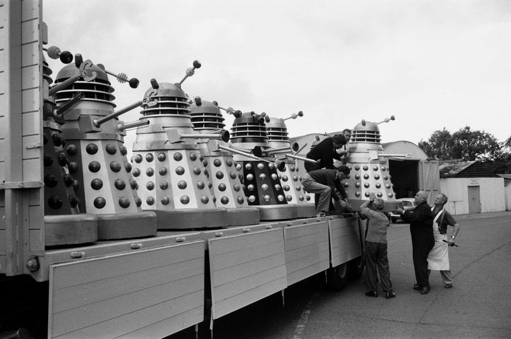 Detail of Lorry load of Daleks by Water