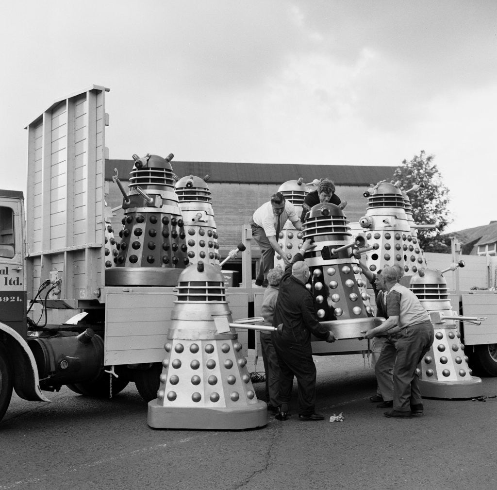 Detail of Lorry load of Daleks by Water