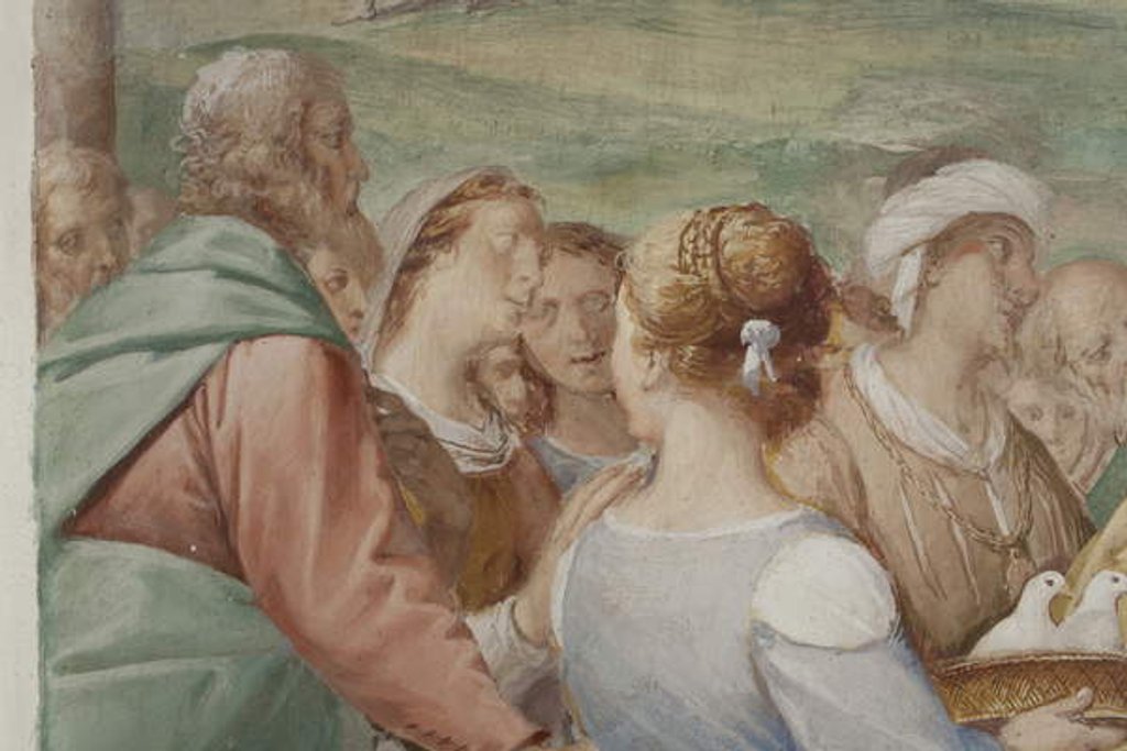 Detail of Detail from Presentation of Jesus in the Temple, 1623-34 by Isidoro Bianchi