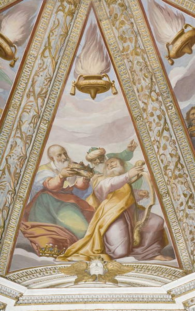 Detail of The Kings by Alessandro di Agostino & Sorri Pietro Casolani