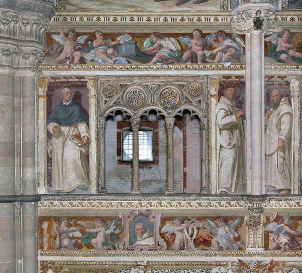 Detail of Saints by Daniele Crespi