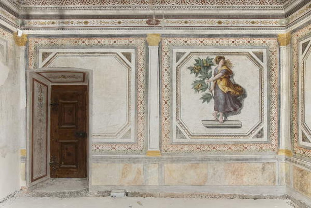 Detail of Room of the Music by Italian School