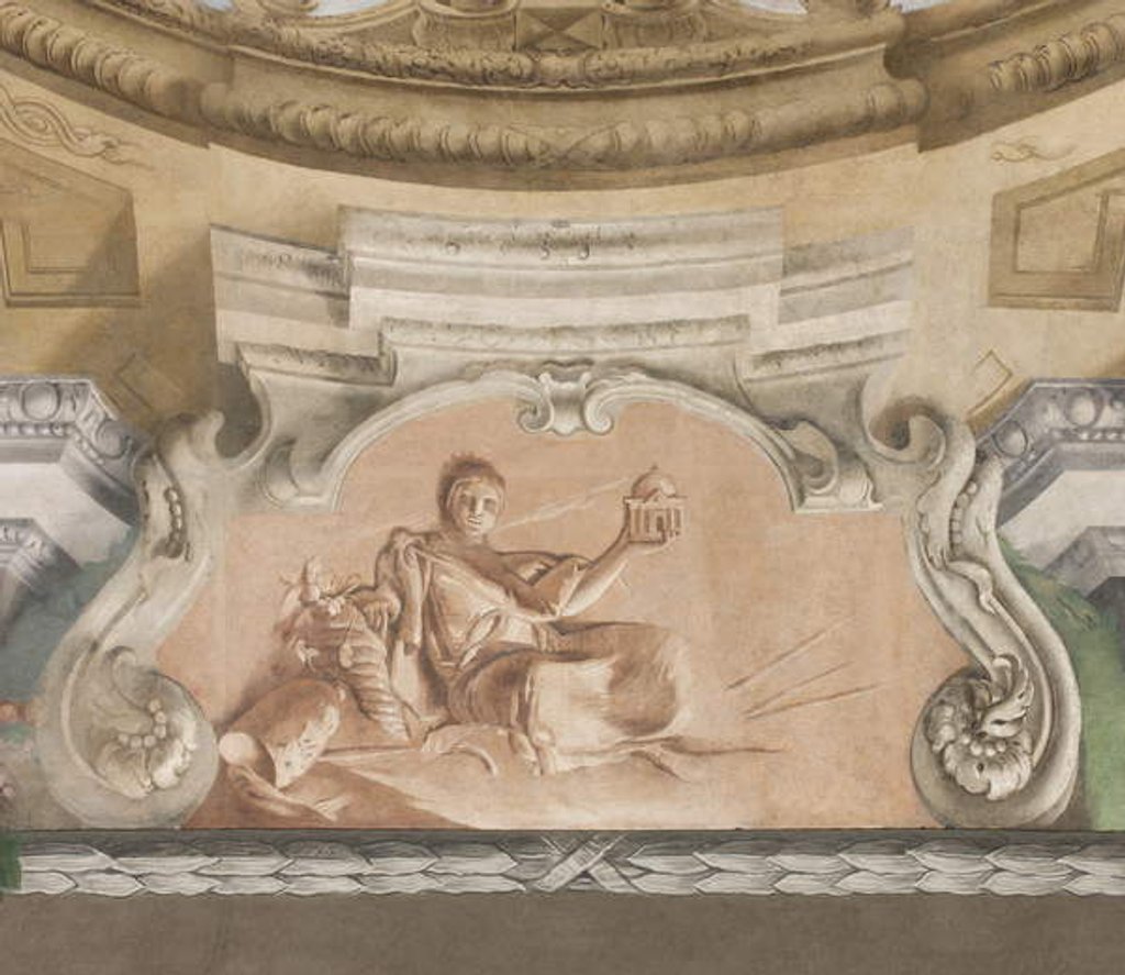 Detail of The Fall of the Demons, Stories of Scipio, detail, 1731 by Giovanni Battista Tiepolo