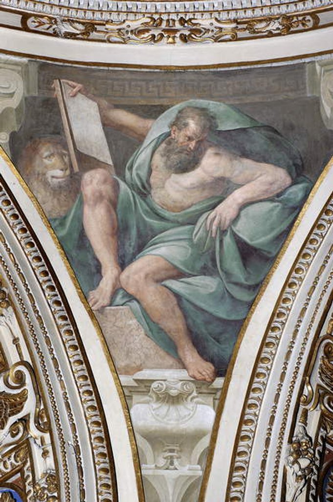 Detail of Saint Mark by Daniele Crespi