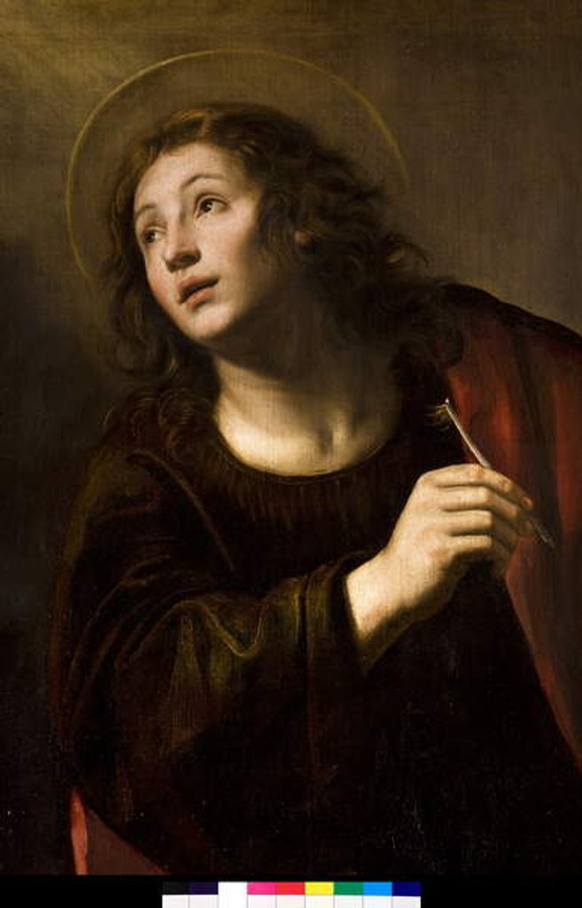 Detail of Saint John the Evangelist by Giuseppe Vermiglio