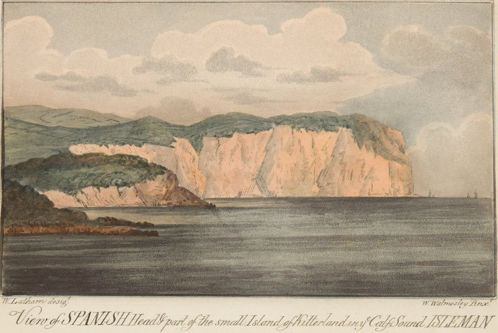 Detail of A Tour through the Isle of Man exhibiting a short account of its scenery antiquities and monuments by a Commissioner by William Gerard Walmesley