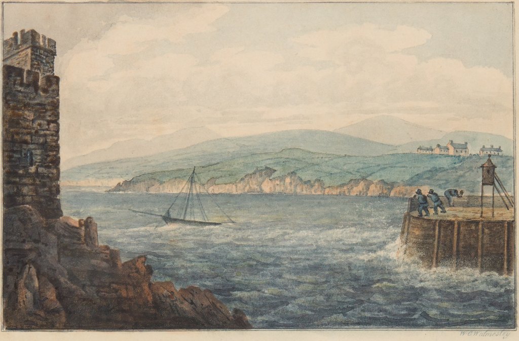 Detail of A Tour through the Isle of Man exhibiting a short account of its scenery antiquities and monuments by a Commissioner by William Gerard Walmesley