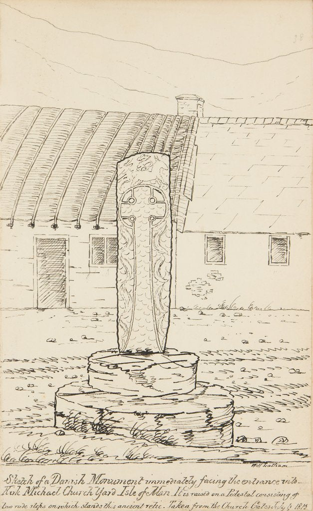 Detail of A Tour through the Isle of Man exhibiting a short account of its scenery antiquities and monuments by a Commissioner by William Gerard Walmesley