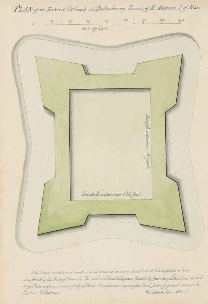 Detail of A Tour through the Isle of Man exhibiting a short account of its scenery antiquities and monuments by a Commissioner by William Gerard Walmesley