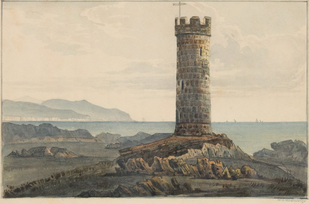 Detail of A Tour through the Isle of Man exhibiting a short account of its scenery antiquities and monuments by a Commissioner by William Gerard Walmesley