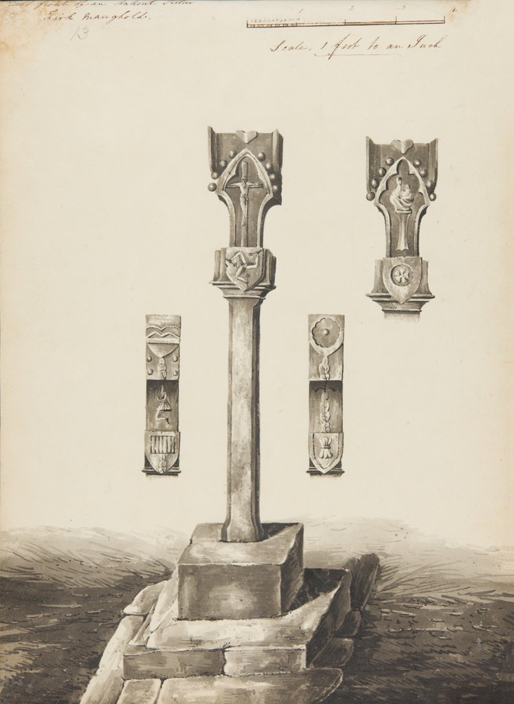 Detail of Runic monuments of the Isle of Man by George William Carrington