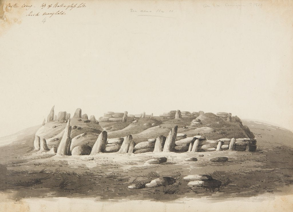 Detail of Runic monuments of the Isle of Man by George William Carrington