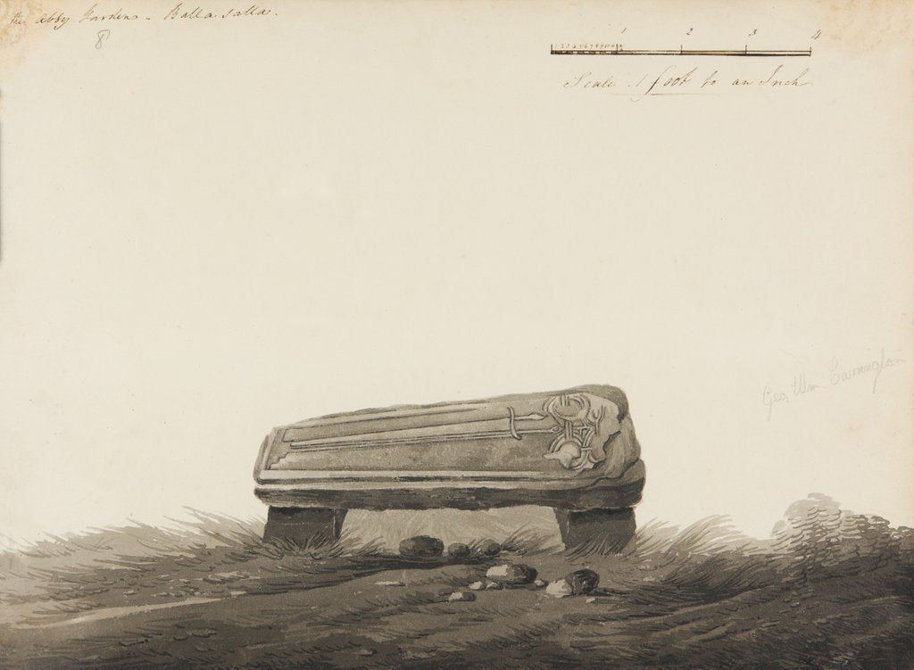 Detail of Runic monuments of the Isle of Man by George William Carrington