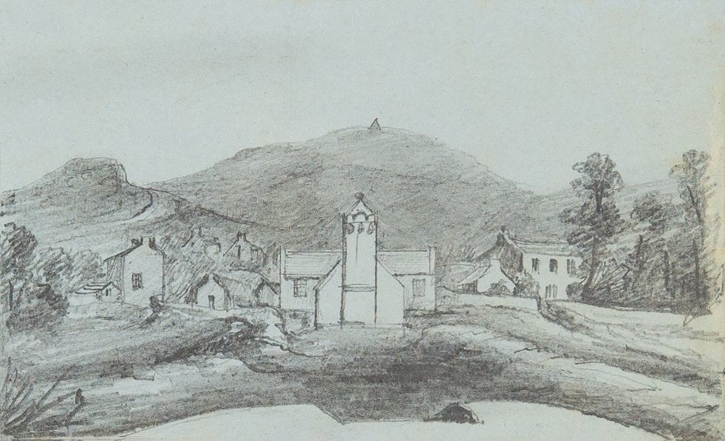 Detail of Illustrated account of Mrs Emma Cram's 1842 visit to the Isle of Man by Emma Cram