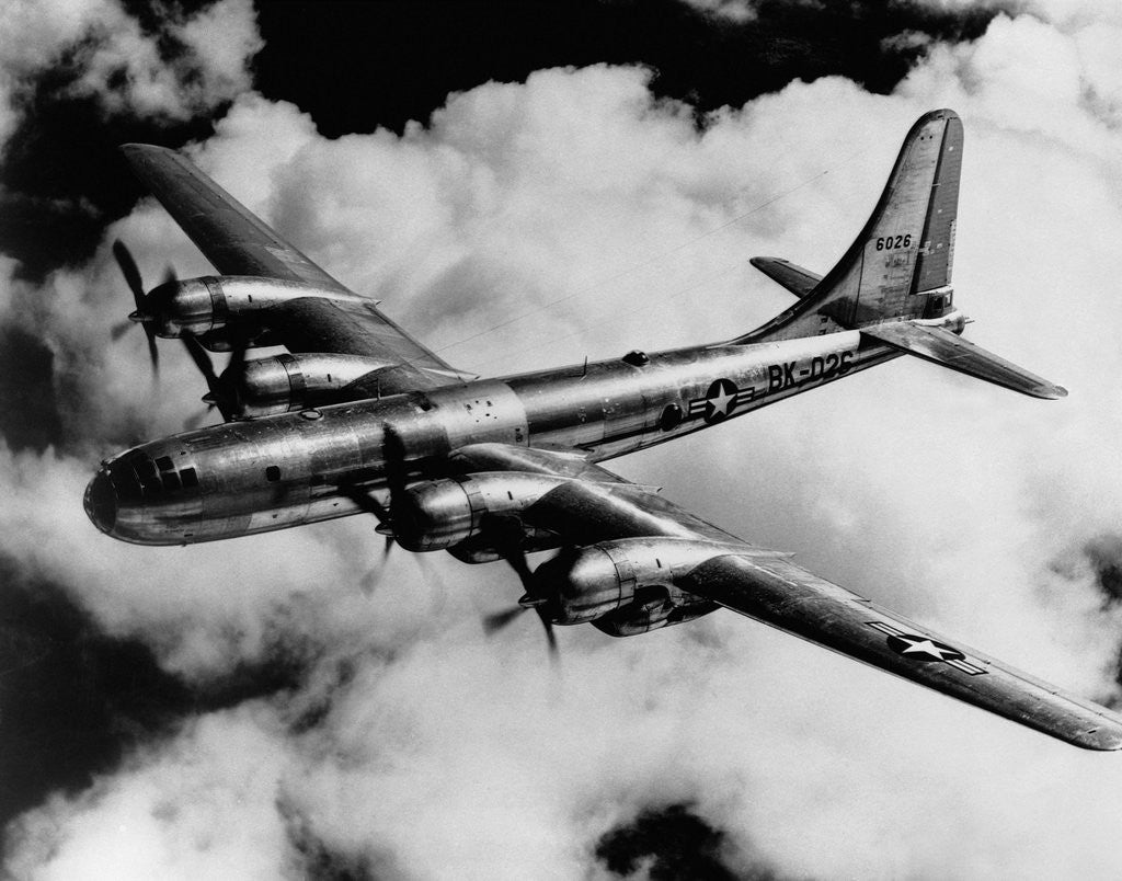 Detail of Boeing B-50A Superfortress in Flight by Corbis