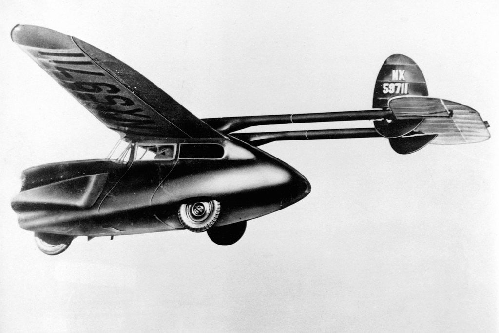 Detail of Flying Car by Anonymous