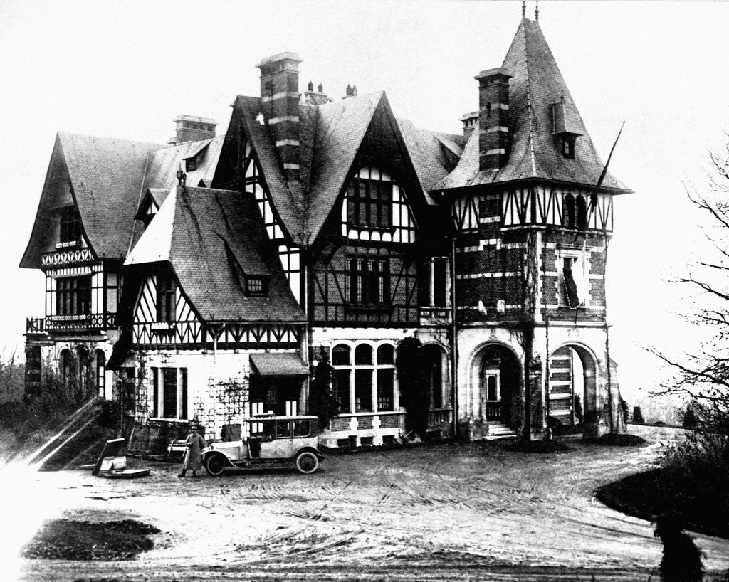 Detail of Castle at Spa, Belgium by Anonymous