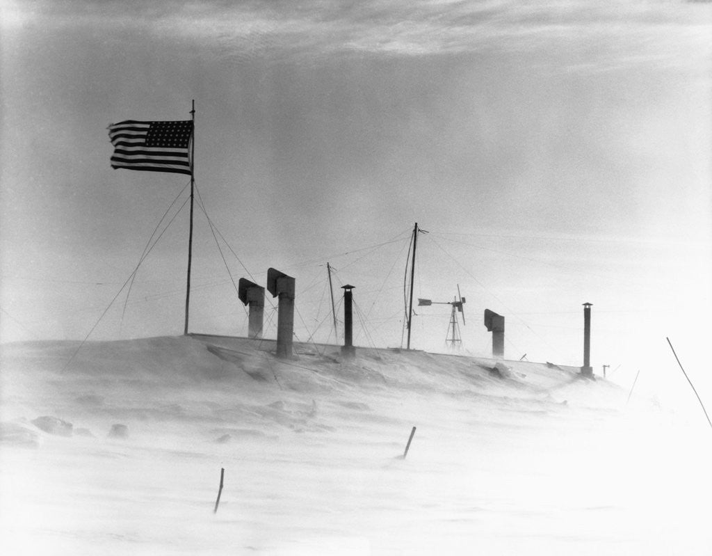Detail of Research Building in Antarctica by Anonymous