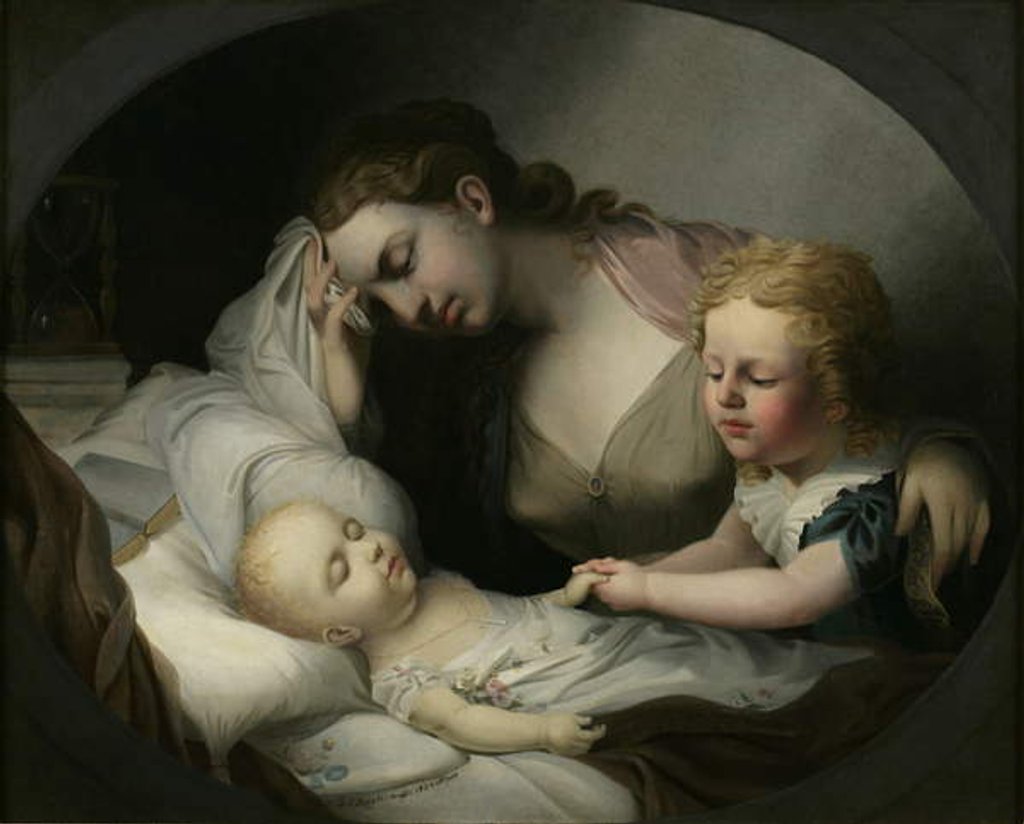 Detail of Mother Lamenting Over Her Child, 1824 by Alfred Thomas Agate