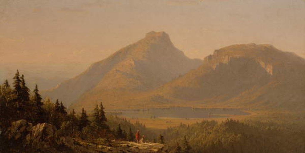 Detail of Mount Mansfield, Vermont, 1859 by Sanford Robinson Gifford