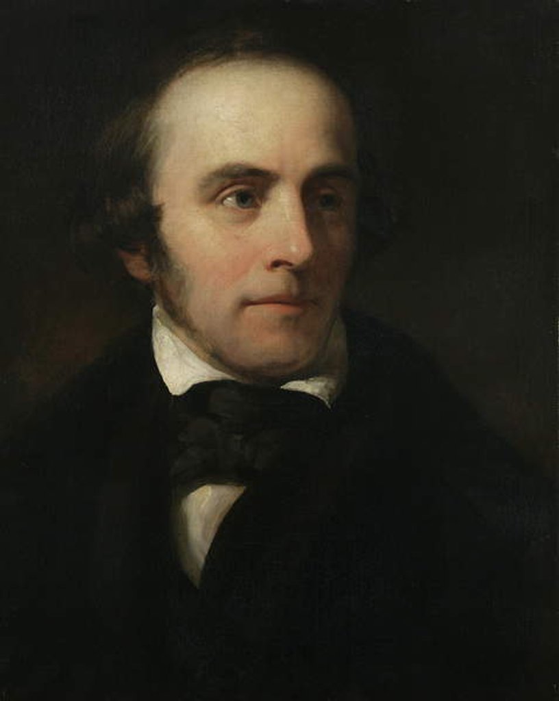 Detail of Thomas Cole, 1843 by Daniel Huntington