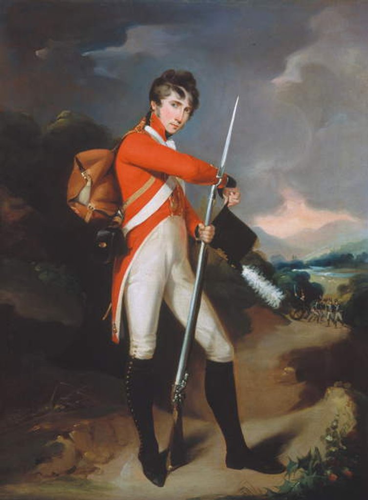 Detail of Grenadier of a Volunteer Regiment, c.1805 by Arthur William Devis