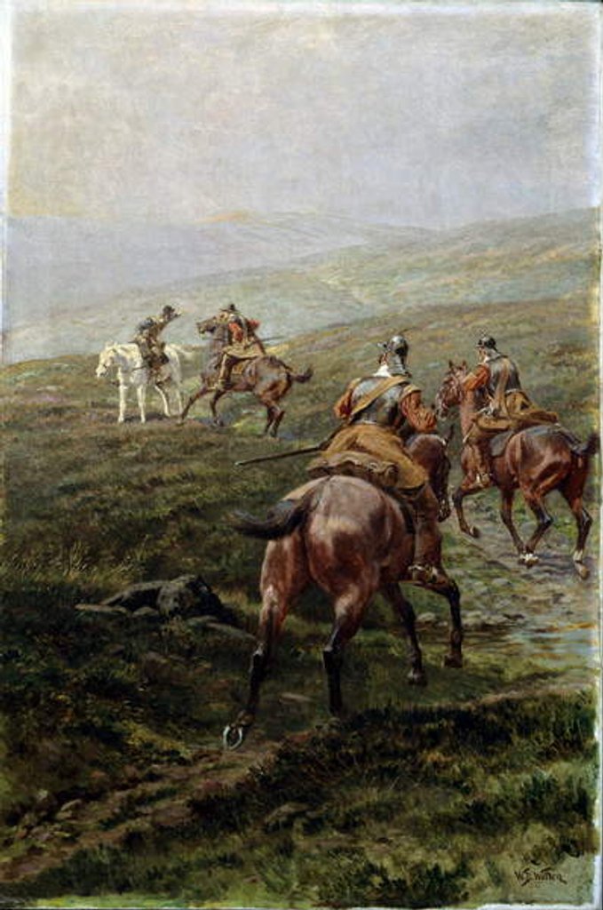 Detail of News, c.1910 by William Barnes Wollen