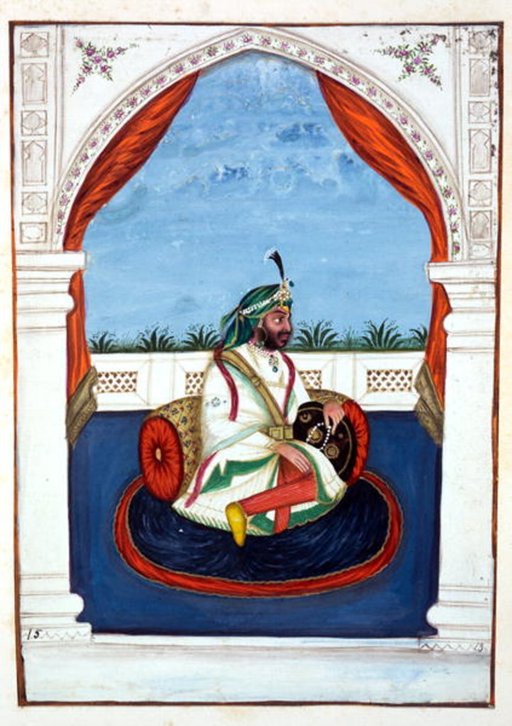 Detail of Rajah Lal Singh by Indian School