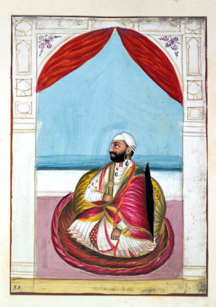 Detail of Sirdar Chet Singh by Indian School