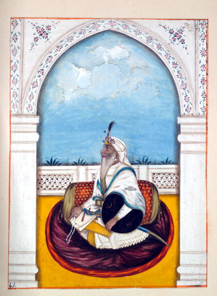 Detail of Jemadar Khushyal Singh by Indian School